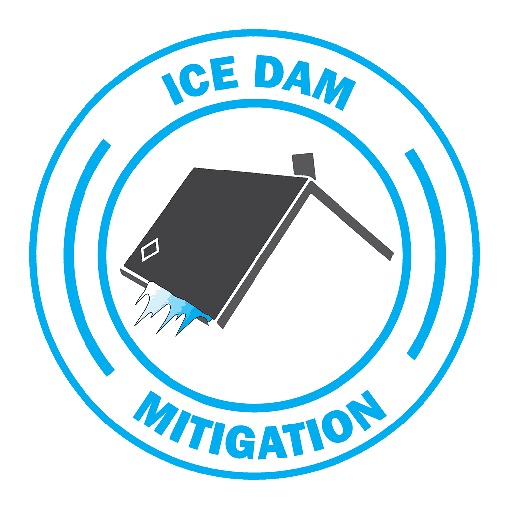 ATMOX icon for ice dams in attics