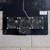 ATMOX Triple Fan Installed In Crawl Space