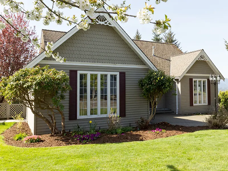 ATMOX Picture of a House with a Concrete Slab Foundation