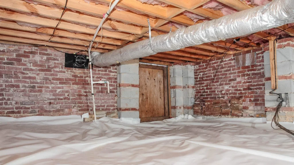 Picture of Crawl Space with Ventilation Fan