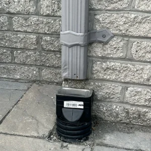 Picture of broken downspout
