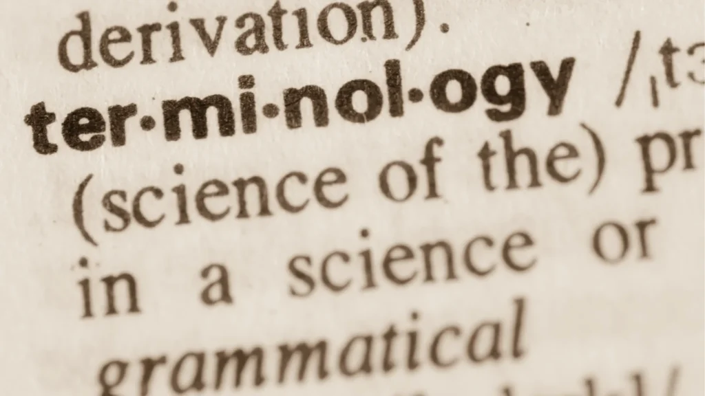 ATMOX Blog Header with picture of word terminology