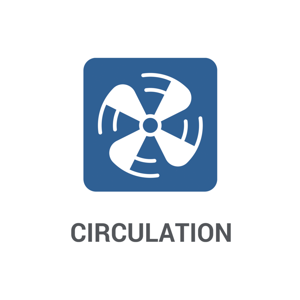 circulation fans for crawl spaces and attics