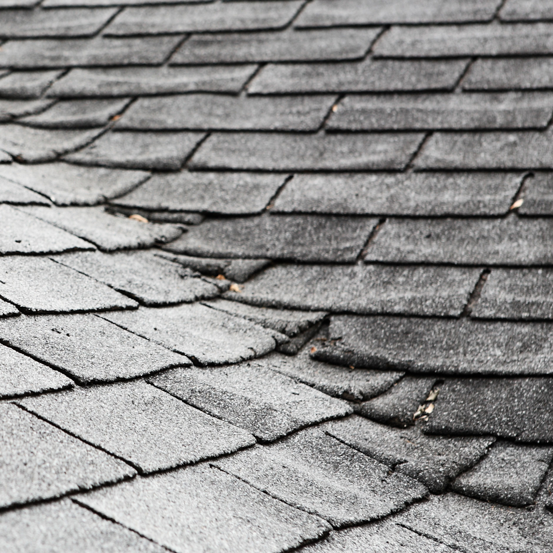 heat causes shingle damage