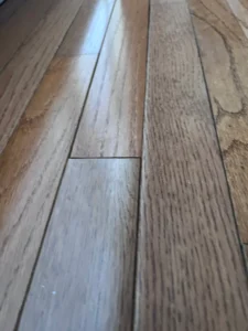 Floor cupping and warping due to crawl space moisture